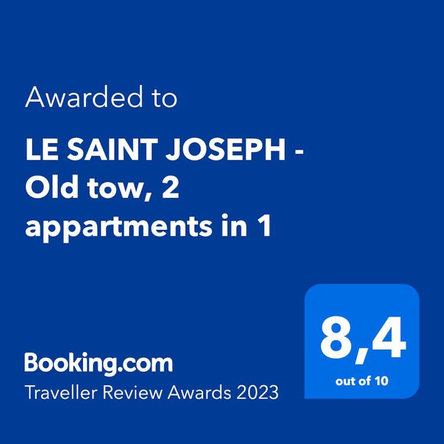 Le Saint Joseph - Old Tow, 2 Appartments In 1 Nicea Zewnętrze zdjęcie